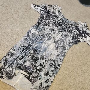 Unity World Wear Monochrome Floral Blouse